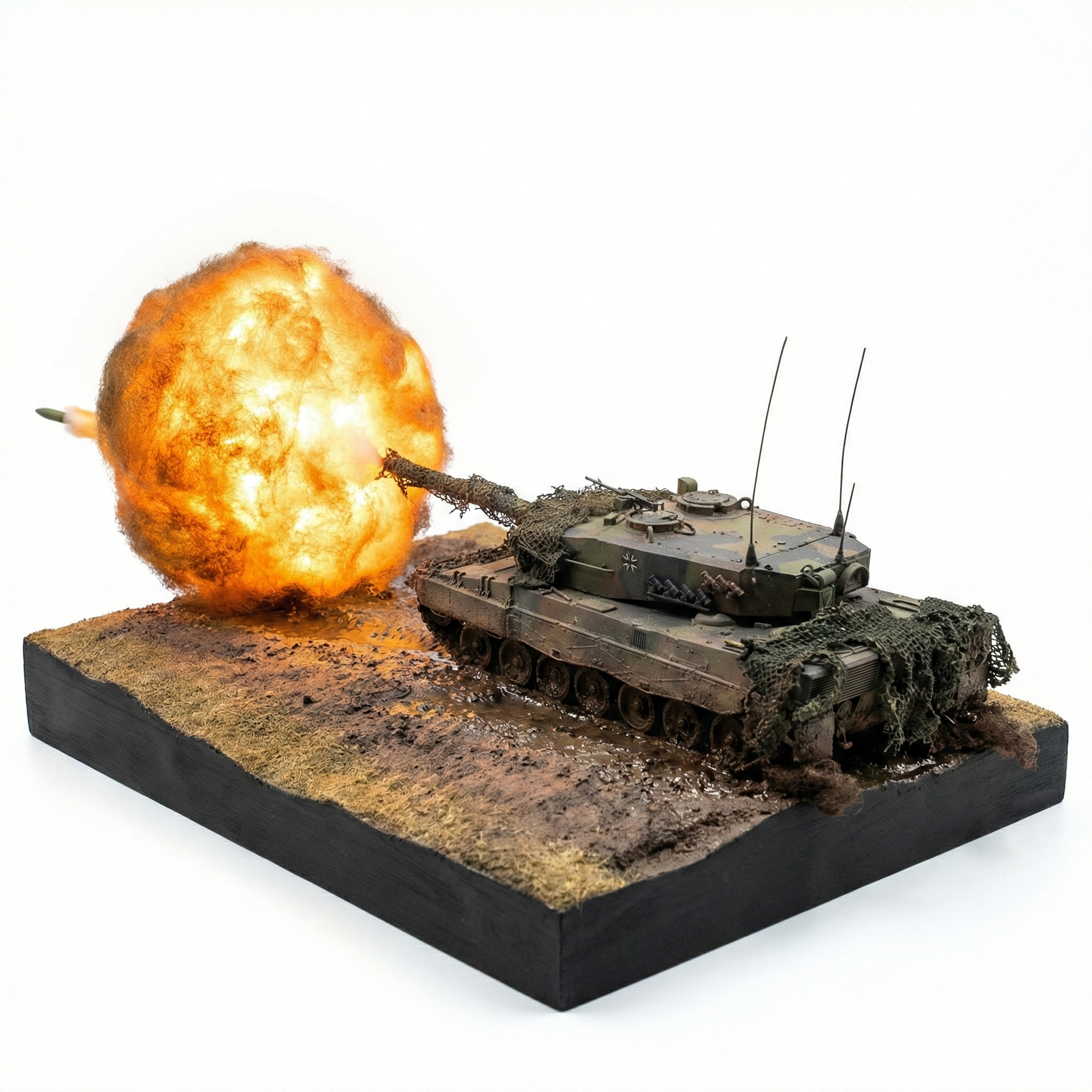 Leopard 2A4: Mud & Dry Grass Edition